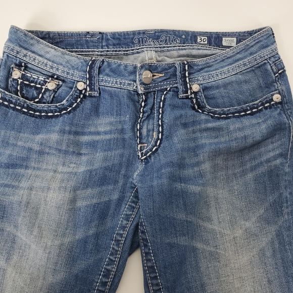 Miss Me Sunny capri jeans size 30 - Picture 3 of 14